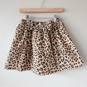 Carter’s skirt with bow 5T animal print skirt